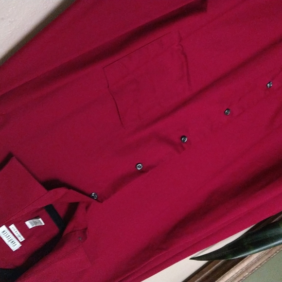 Van Heusen: LUX SATEEN. Regular Fit. WRINKLE FREE. SIZE:34/35 NECK:17 - Picture 6 of 6